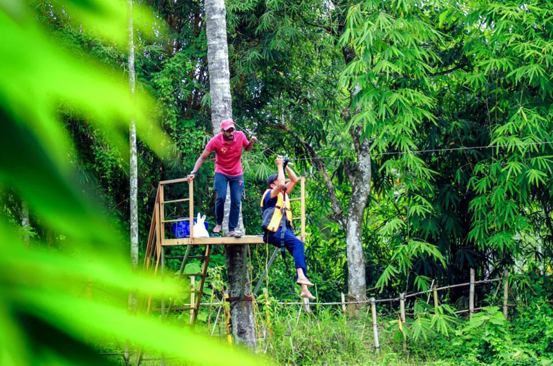 Zip line Activities in Sunbird Garden Resort 2