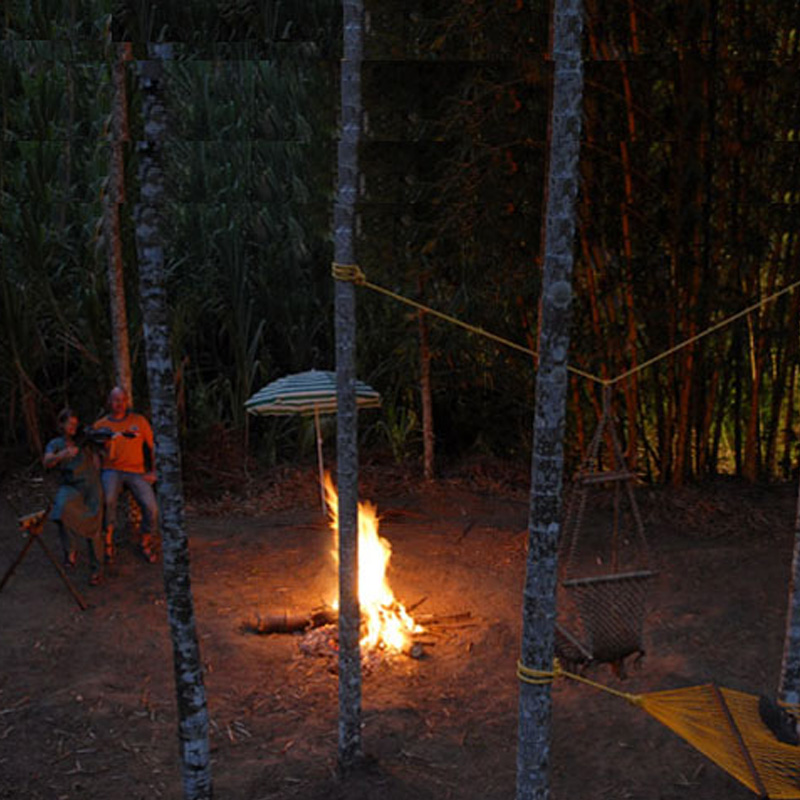 Campfire Activity in Sunbird Garden Resort