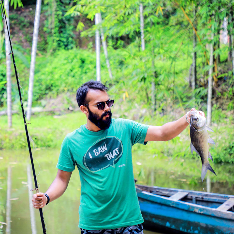 Fishing Activity in Sunbird Garden Resort