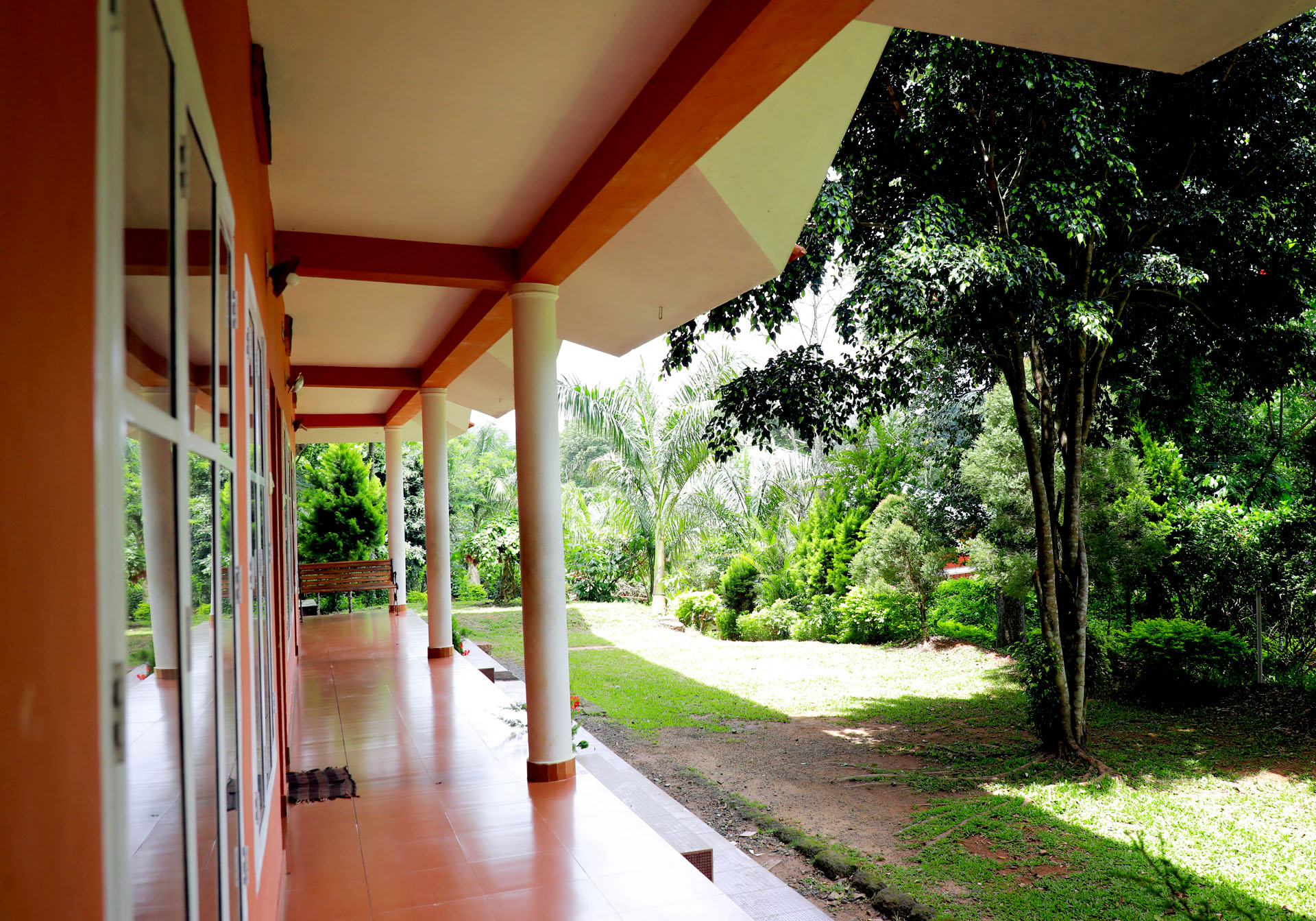 Porch view resort